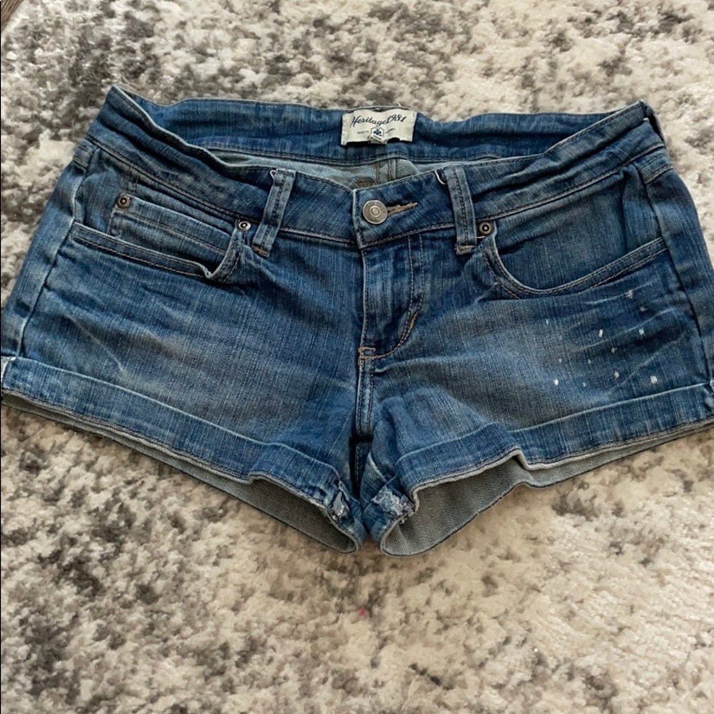 Jean shorts